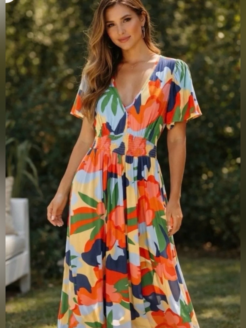 Abel The Label Anthropologie Hilda dress 
Size XS